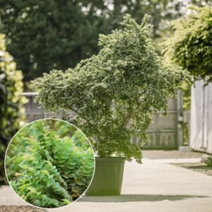 Törpe szil "Ulmus Elegantissima Jacqueline Hillier" (cserepes bonsai dísznövény)
