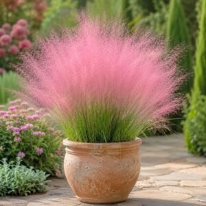 Vattacukorfű Muhlenbergia capillaris Pink Cloud"