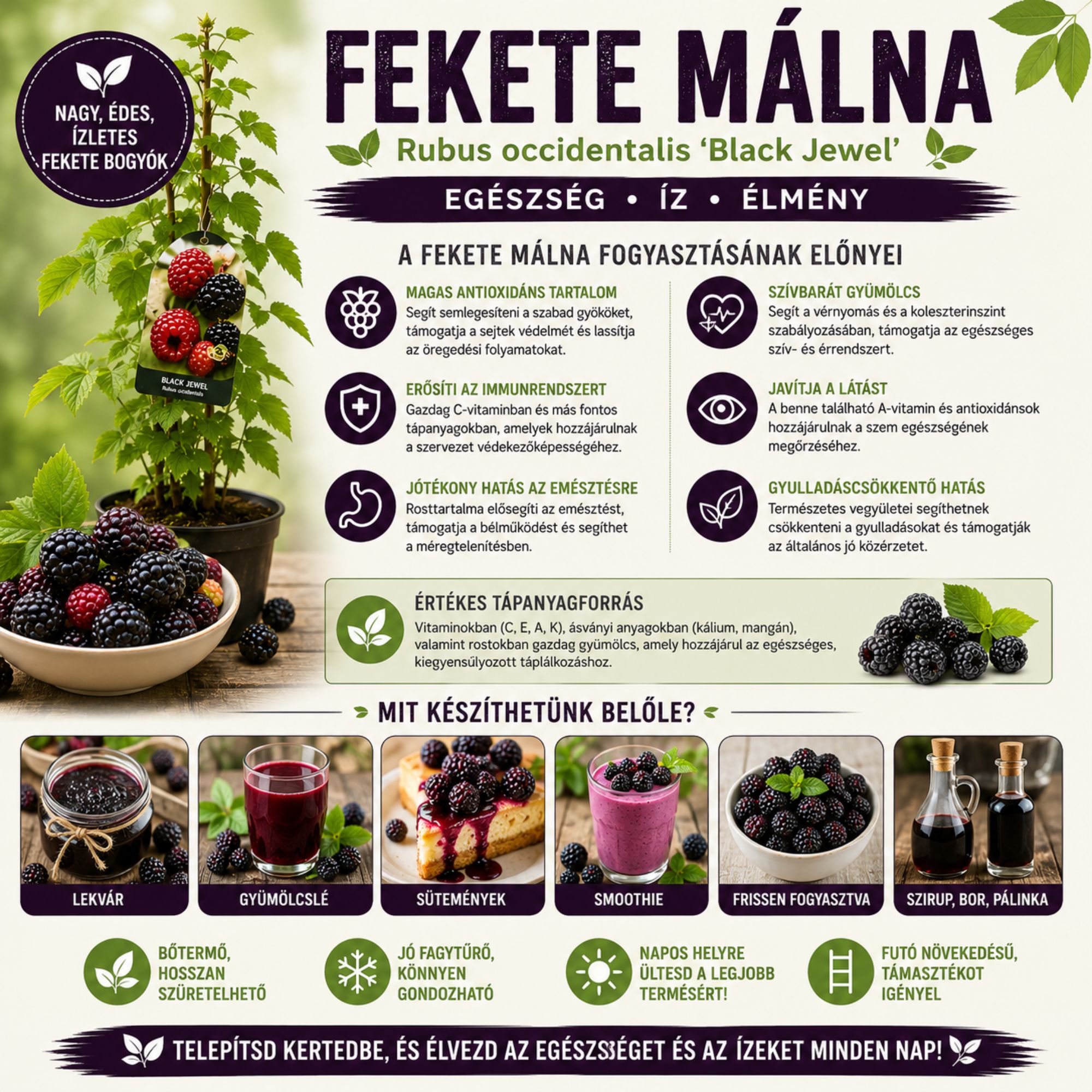 Fekete-malna-ar-Rubus idaeus-Black Jewel-gyümölcstermö-cserepes-rubus occidentalis-www.koronakert.hu-7 Fekete malna ar, Rubus idaeus Black Jewel, gyumolcstermo-cserepes-rubus-occidentalis-www.koronakert.hu